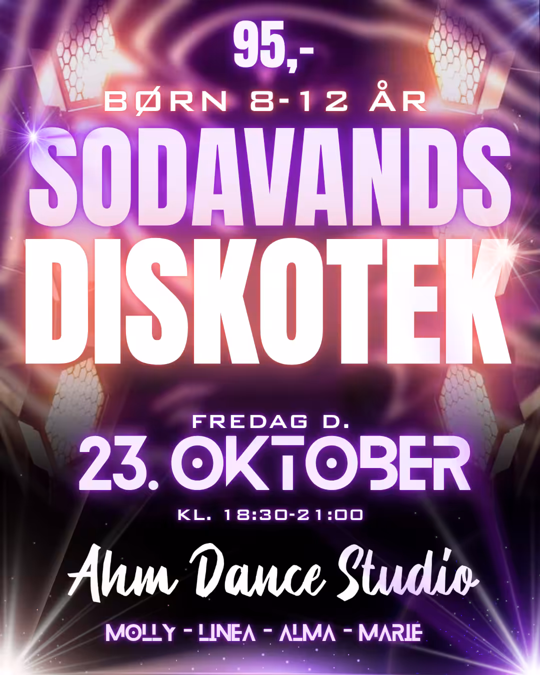 Sodavandsdiskotek 8-12 år